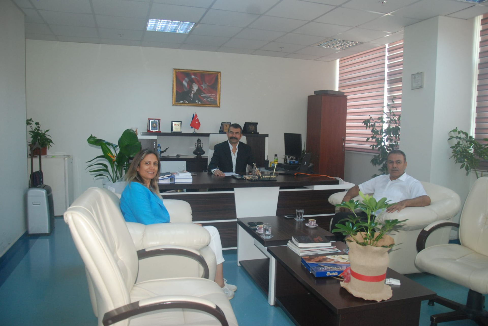Adana İl Emniyet Müdürlüğü Güvenlik Şube Müdürü Ali Abdullah BAYTOK'u ziyaret.