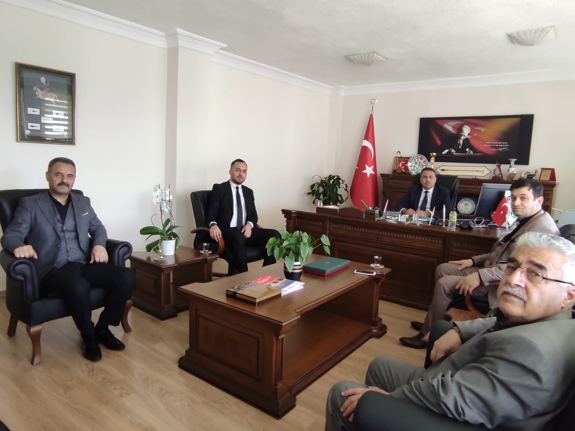 Osmaniye Andırınlılar Yardımlaşma ve Dayanışma Derneğinden Dr.CİNGÖZ'e Ziyaret