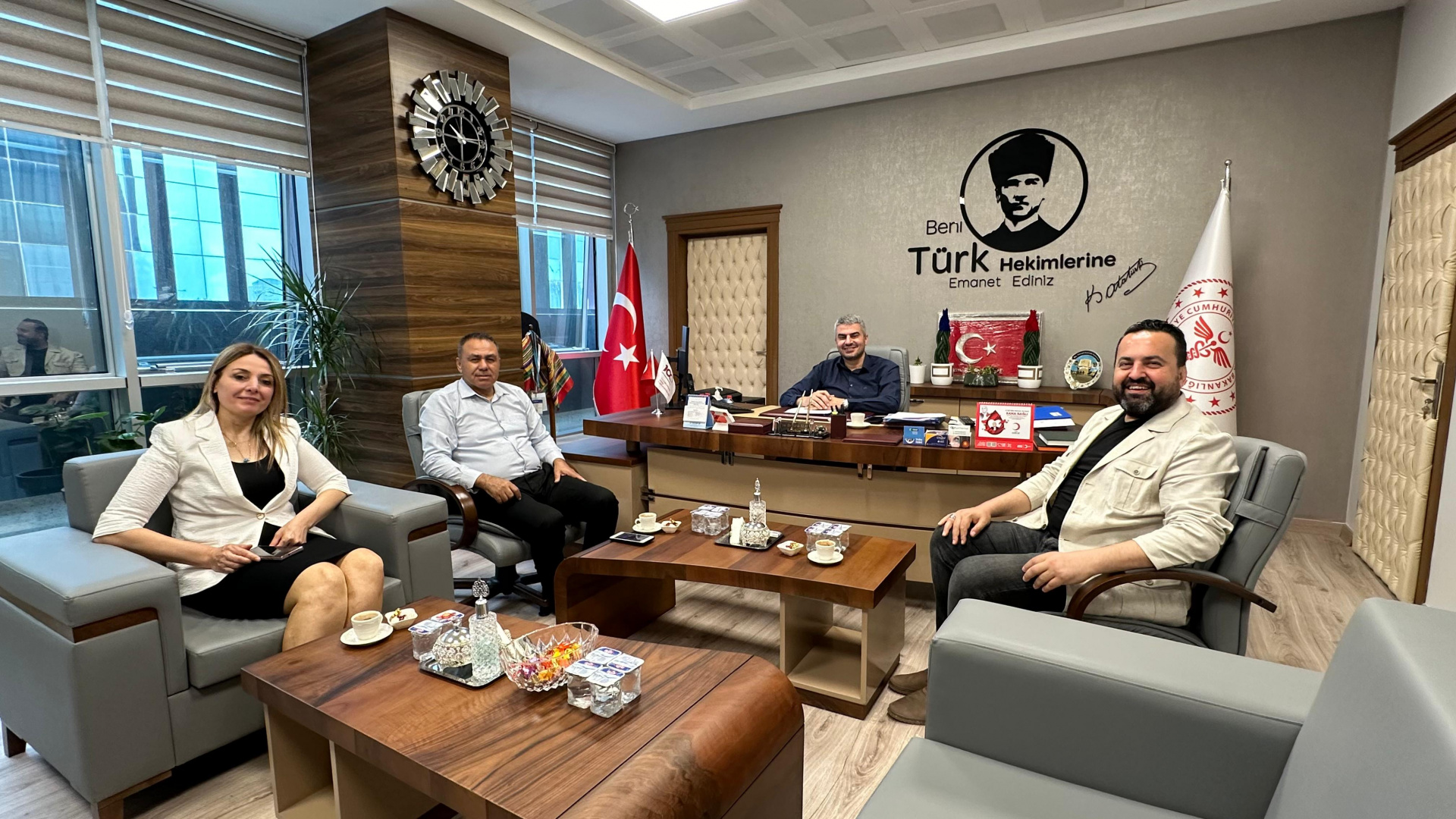 Adana 5 Ocak Hastanesi Başhekimliğini Ziyaret